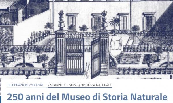 Il Museo di Storia Naturale di Firenze compie 250 anni.