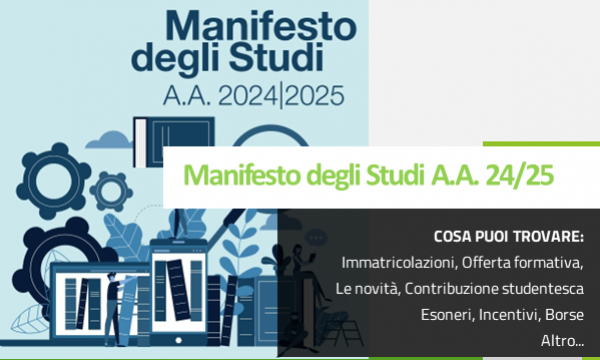 Manifesto degli studi dell’Università di Firenze per il nuovo anno accademico 2024-2025.