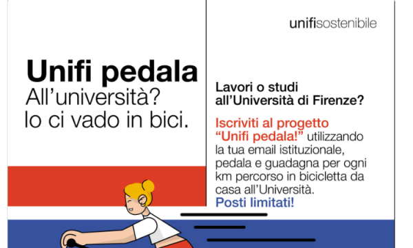 All'università? Io ci vado in bici