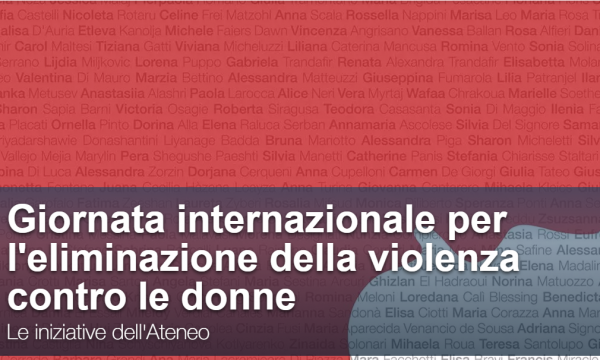 Giornata per l’eliminazione della violenza contro le donne